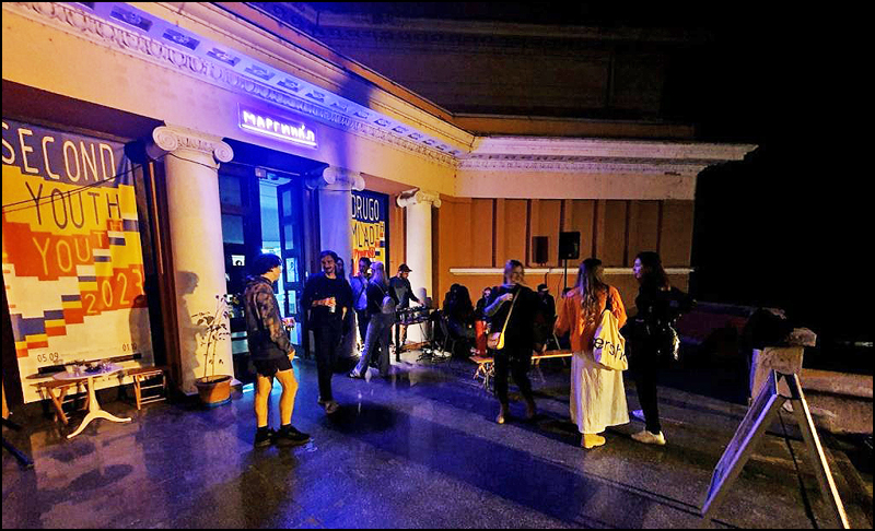 Zlatne nagrade ULUS-a u 2023. godini 4 Viktor Vejvoda SUPERMARGINAL CAFE projekat 2023. Foto Redakcija ULUS a