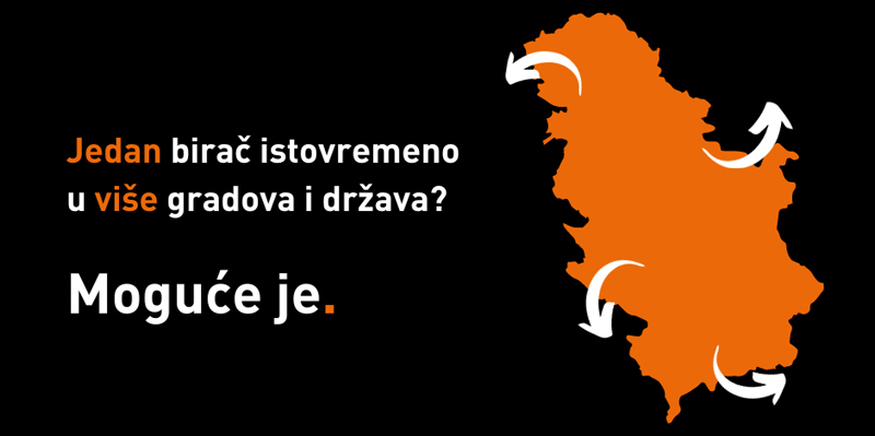 jedan birac na vise
