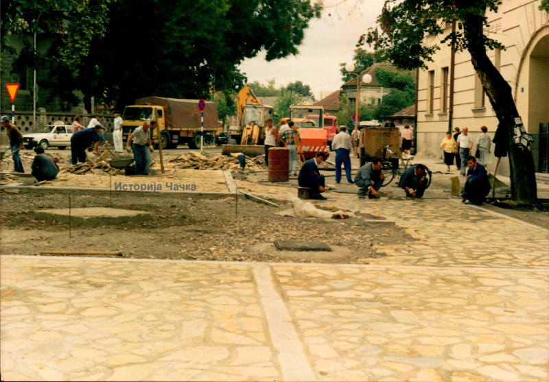 Kako se decenijama menjao trg ispred Gimnazije (FOTO) 10 TRG10