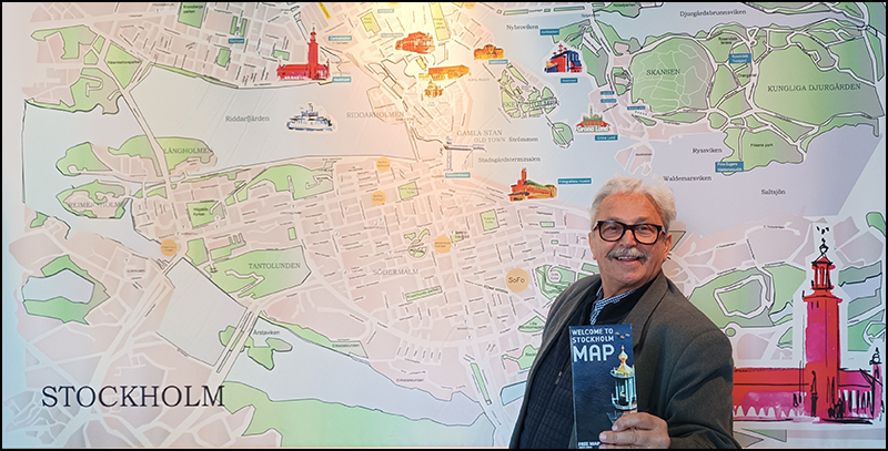 Opet kod kraljice u Švedskoj 1 stokholm mapa