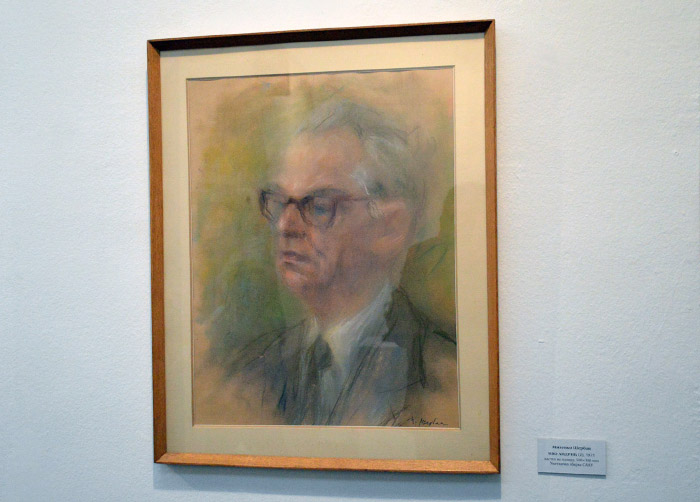 Ivo Andric pastel autir Milenko Serban Foto Nenad Kovacevic