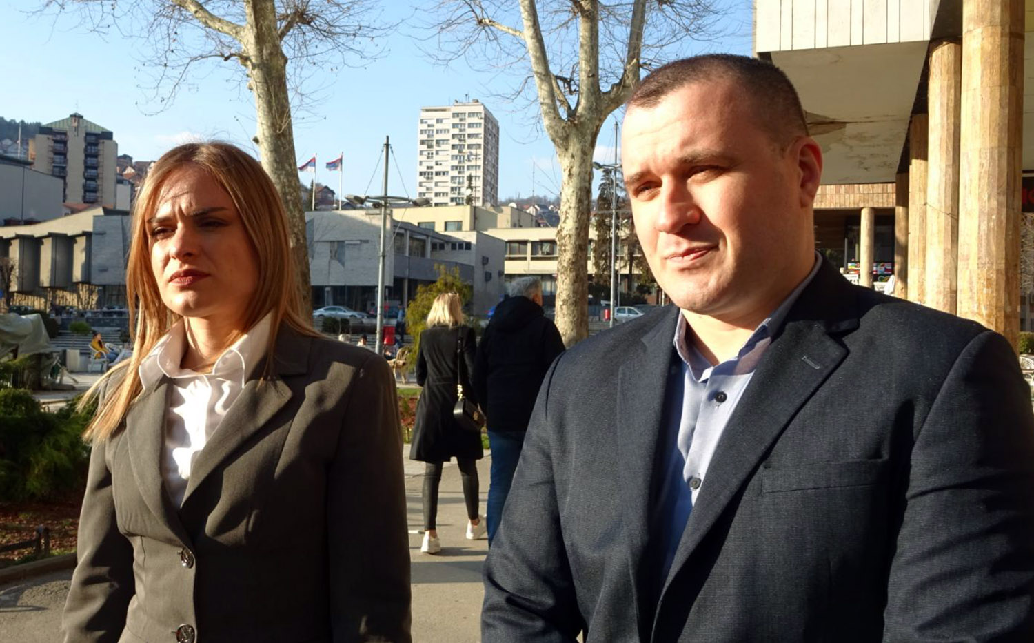 Milica DJurdjevic Stamenkovski i Aleksandar Milic 2022 godine u Uzicu Foto Privatna arhiva