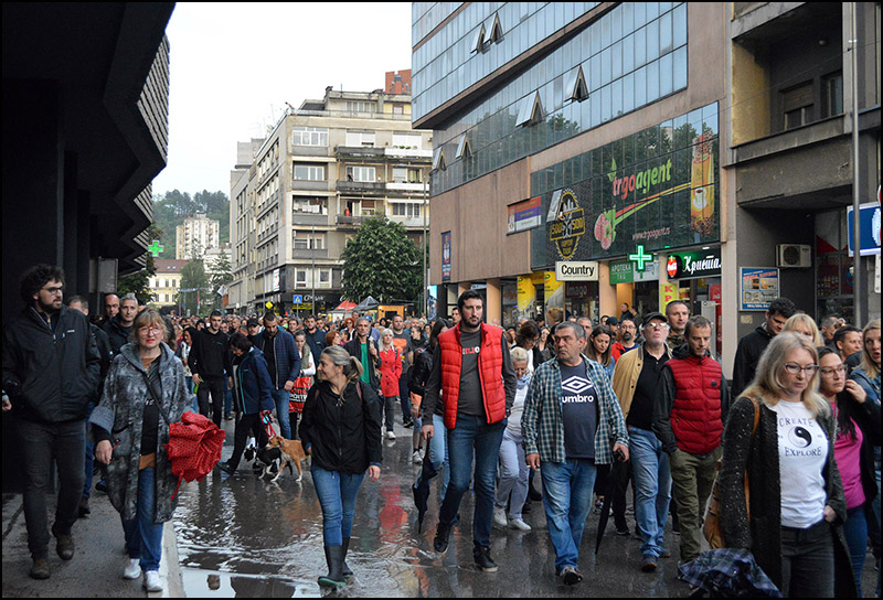 Protestna setnja Foto Nenad Kovacevic
