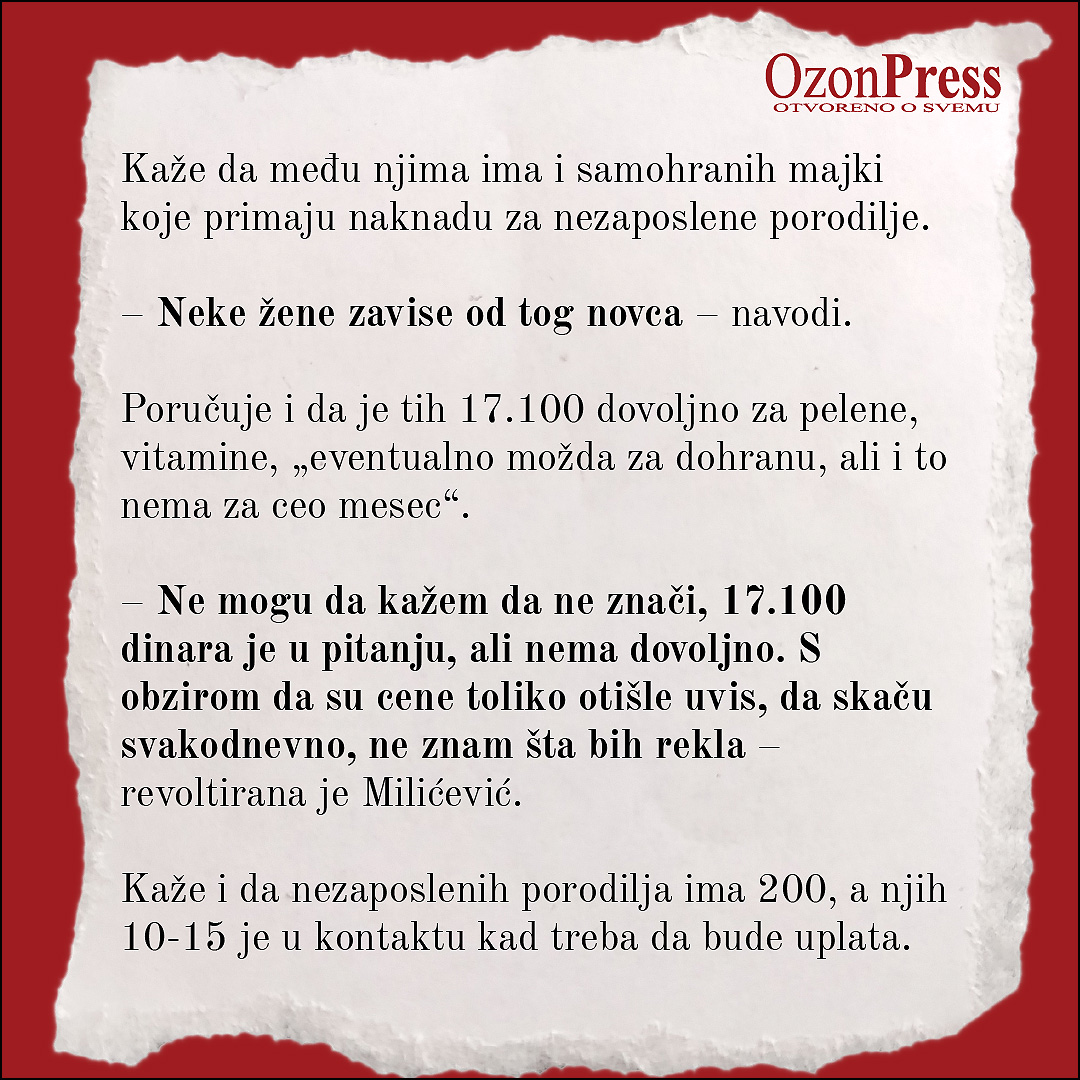 Protest nezaposlenih porodilja u Čačku 4 ozon press 8 square 2 copy