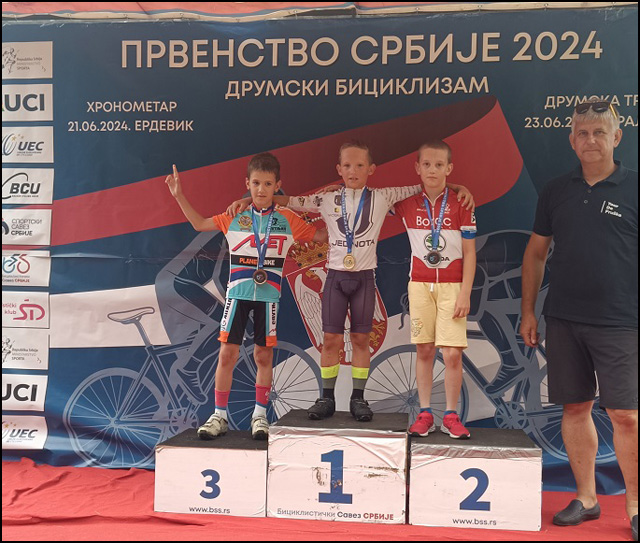 Damjan dimitrijevic drugi na Prvenstvu Srbije drum 2024 decaci do 9 godina