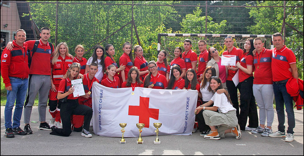 Uspesi užičkog Crvenog krsta: Tri medalje na takmičenju u Aleksandrovcu 1 Foto Crveni krst Uzice 1000