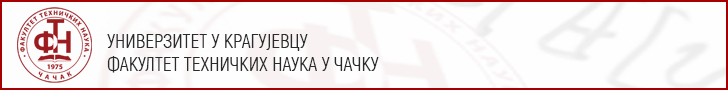 Упис на Факултет техничких наука у Чачку – други конкурсни рок 3 FTN ozzon press 728x90