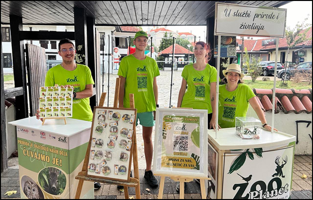 Volonteri Zoo Planeta 27.08. u Čačku 17h, na Gradskom trgu 1 zooplanet 3