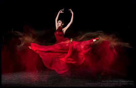 1 ng chi fun fanny flying ballerina Fotoklub Zagreb Honorable mention