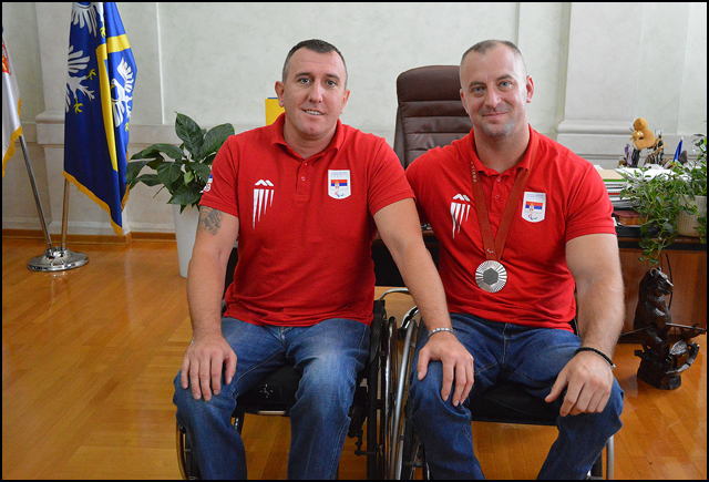 Paraolimpijac Nebojša Đurić o nepravdi u Parizu: Trebalo je ostati pribran 2 Milos Zaric i Nebojsa DJuric Foto Nenad Kovacevic