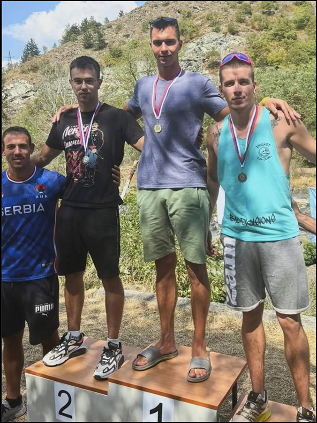 Vicešampioni Srbije 2 kajak 2