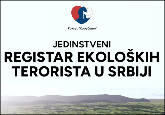registar ekoloskih terorista