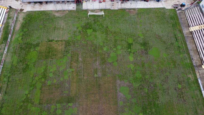 Gradski stadion i dalje van upotrebe, pola terena bez trave (FOTO) 4 stadion3