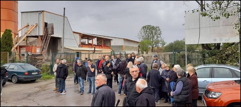 Počela blokada Transfer stanice 6 Prelici blokada 2