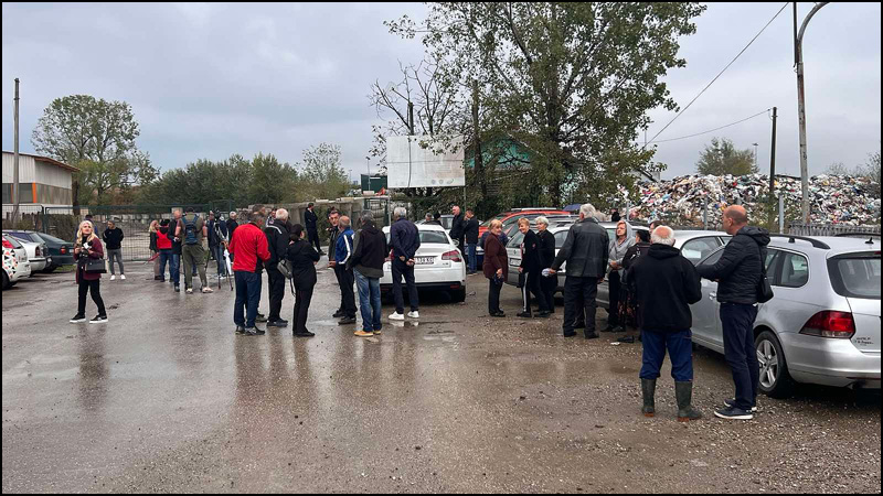Počela blokada Transfer stanice 5 Prelici blokada 2a