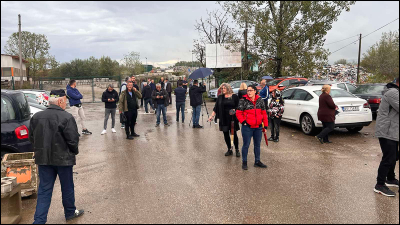 Počela blokada Transfer stanice 3 Prelici blokada 4a