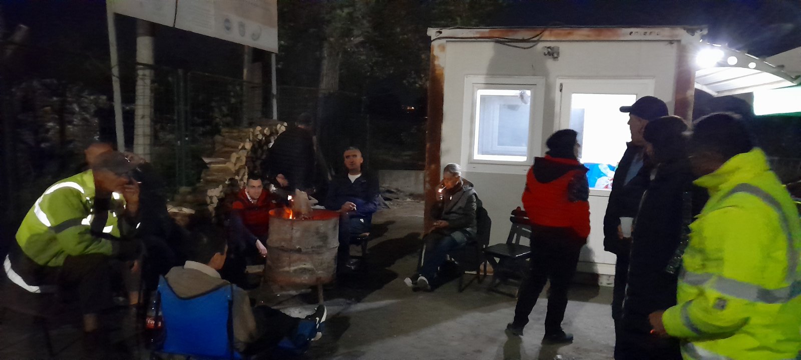 Prelici blokada noc