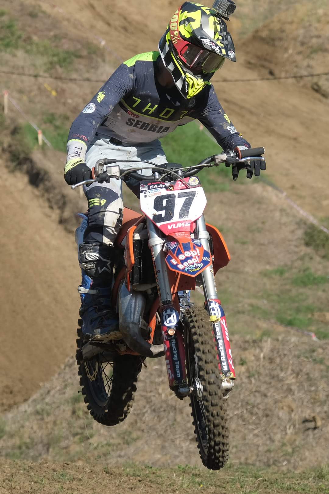 Moto kros - Aleksa Milosavljević odbranio titulu 7 Vuk Drmanac vicesampion Srbije klasa MX85
