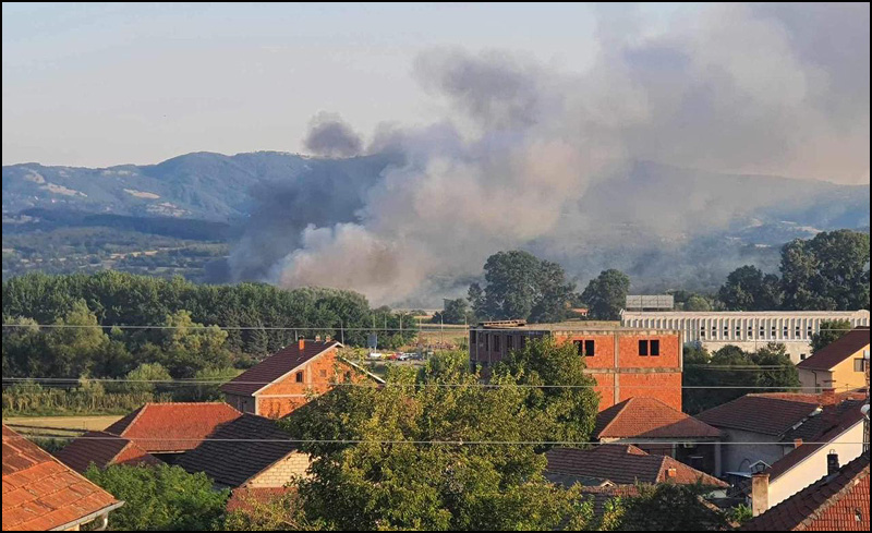 Grejna sezona povećala zagađenost, izostaju mere za čist vazduh 4 Pozari ucestali na deponiji u Bujanovcu foto Bujanovacke