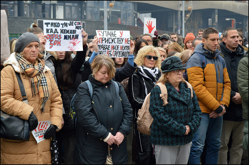 Blokada u Uzicu Foto Nenad Kovacevic 4
