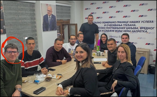 SNS snimatelj Jovanovic