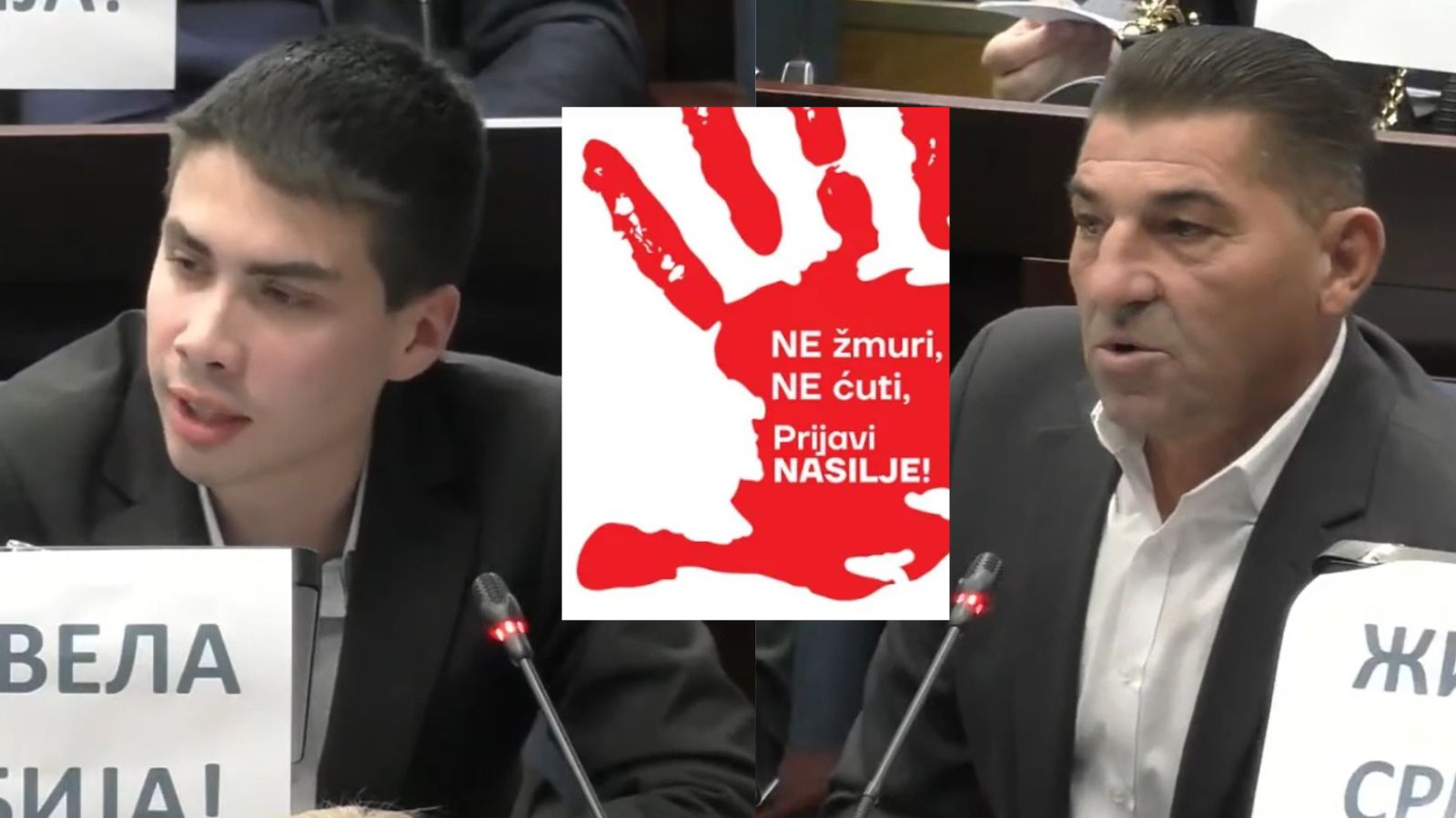 Radikalima u Skupštini Čačka smeta simbol STOP nasilju nad ženama (VIDEO) 1 sns simbol