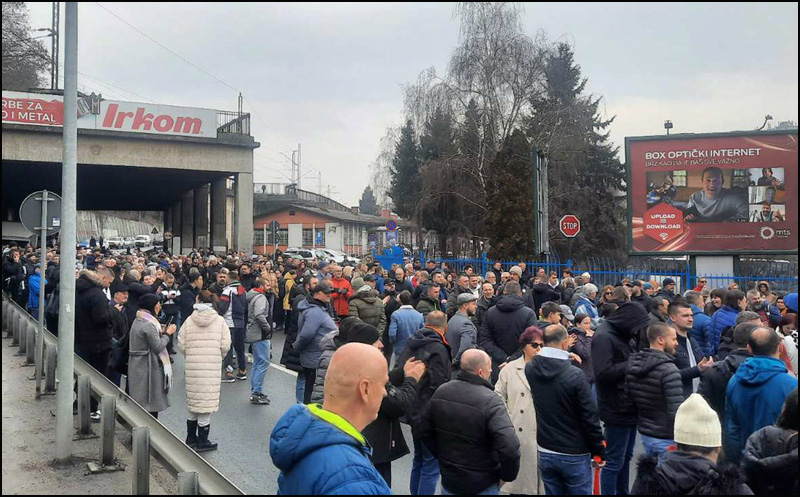 Blokada magistrale Foto Privatna arhiva 1