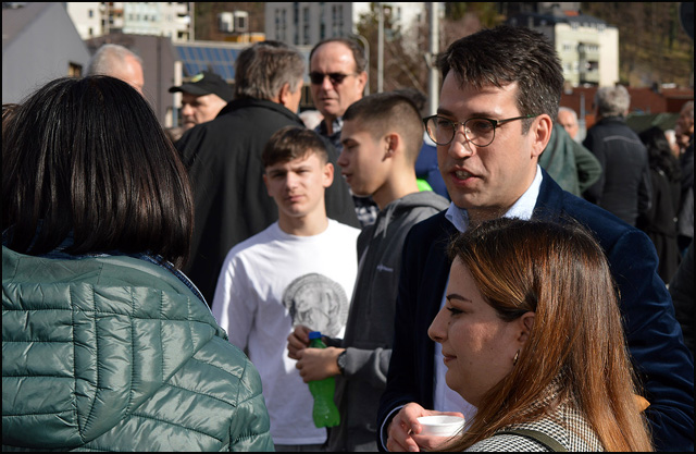 Blokadom magistrale Užičani podržali studente: Policija preusmeravala vozila na druge pravce 6 Dobrica Veselinovic Foto Nenad Kovacevic