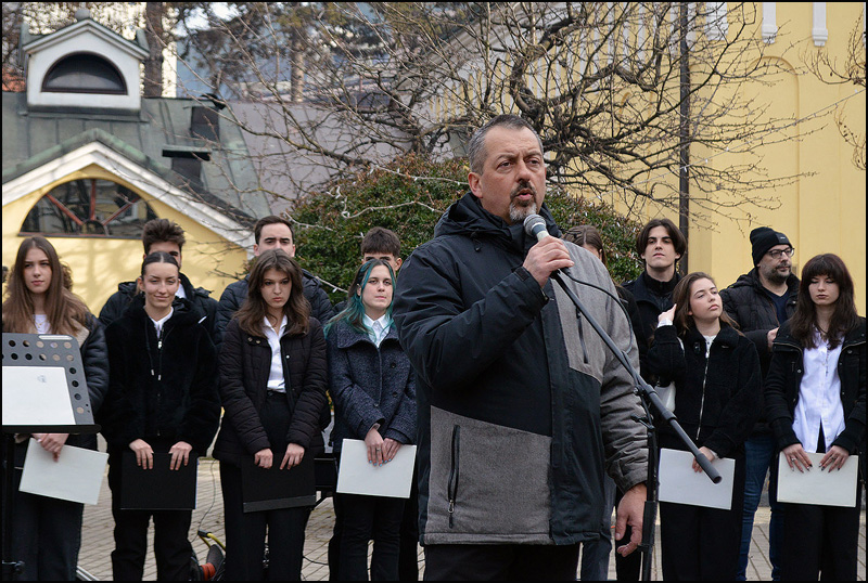 Dve proslave školske slave u Užicu 5 Janko Bozovic Foto Nenad Kovacevic