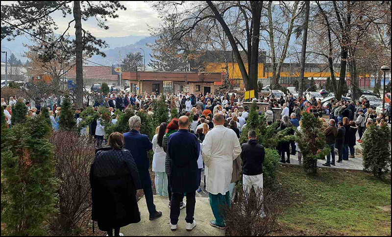 Okupljanje u bolnickm krugu Foto Privatna arhiva 2