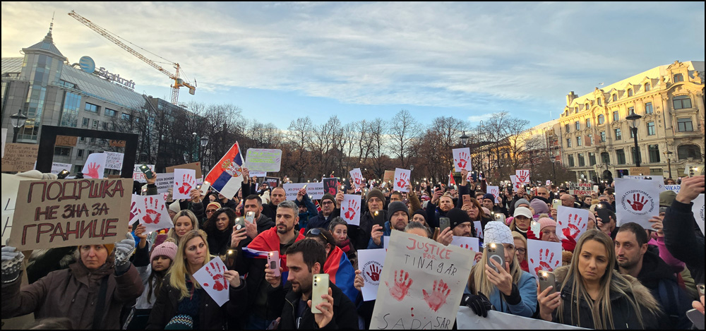U Oslu održan skup podrške studentima u Srbiji 4 Oslo 6