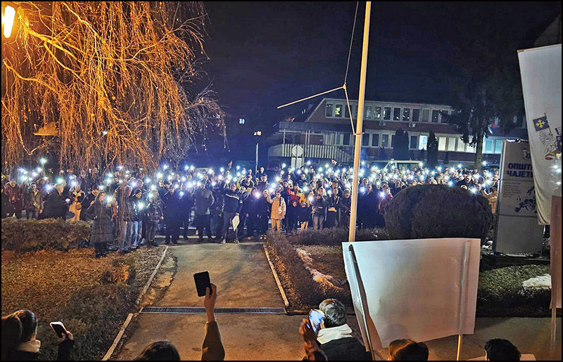 Protest u Cajetini Foto Privatna arhiva 2