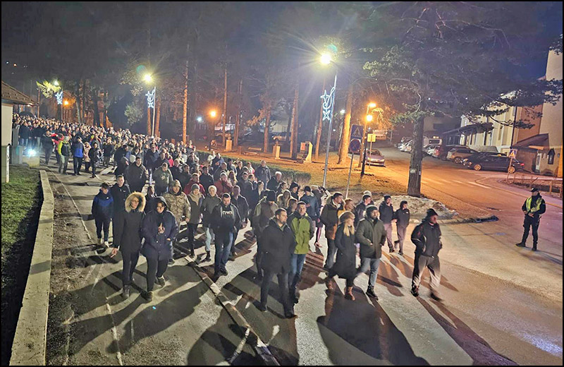 Protest u Cajetini Foto Privatna arhiva 3