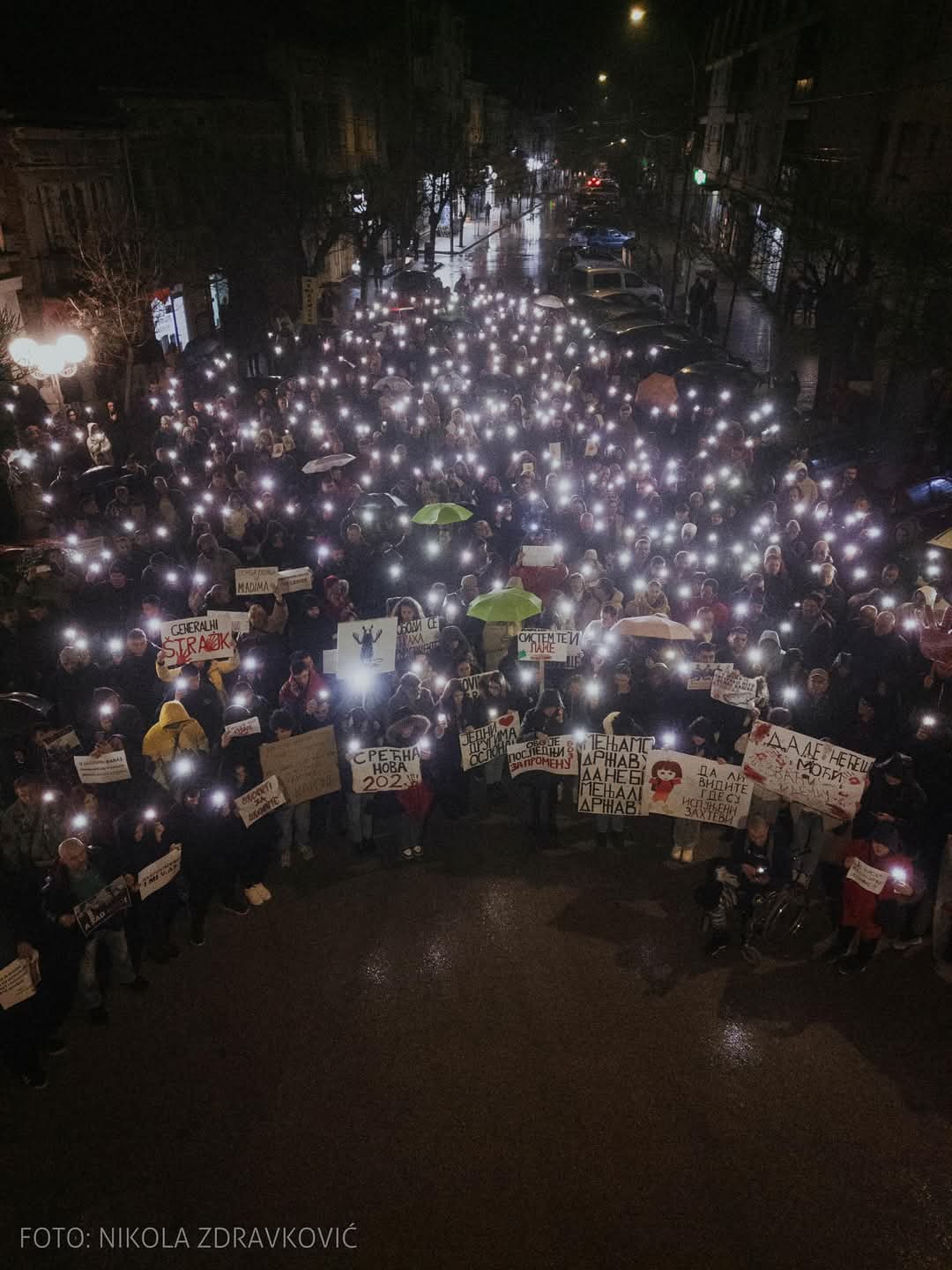 Cela Srbija je ustala, širi se štrajk u Kolubari, diktatura se ljulja 1 vlasotince1