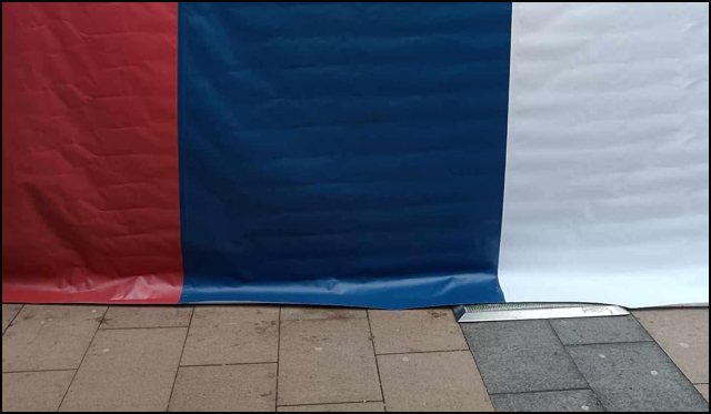 zastava na tlu 2A