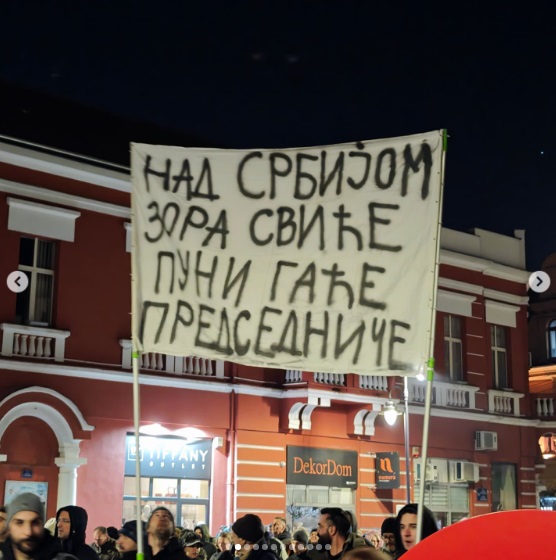 Naprednjačko treniranje strogoće u sopstvenim redovima 1 cacak protest2