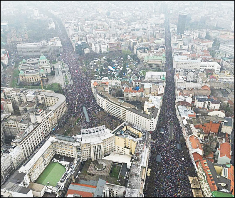 Beograd protest