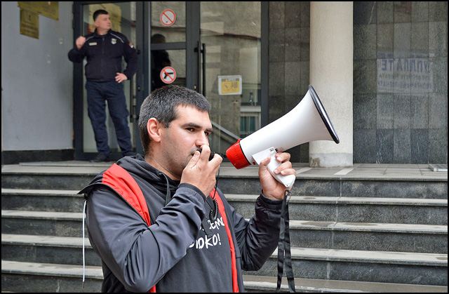 Protest „Probudimo tužilaštvo“: Užičani traže odgovornost za požar na deponiji Duboko 6 Jovan Topalovic Foto Nenad Kovacevic
