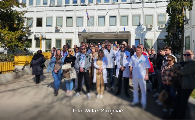 Generalni štrajk u Novom Sadu i Nišu: Građani masovno na ulicama, zdravstveni radnici uz studente 2 NIS1