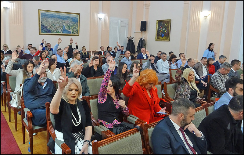 Naprednjak Dragoljub Stojadinović novi predsednik užičke skupštine 2 Odbornici vlasti Foto Privatna arhiva