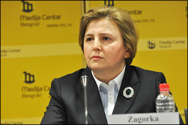 Zagorka Dolovac se kroz upozorenje VJT narodnim poslanicima umešala u politiku 1 Zagorka Dolovac 2015