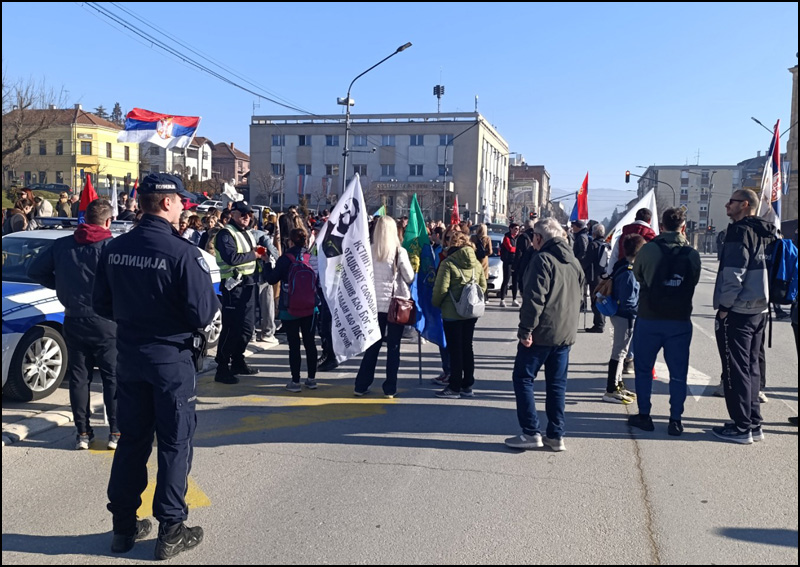 Kolona iz Gornjeg Milanovca stigla do Preljine 1 milanovac prosvetari 6