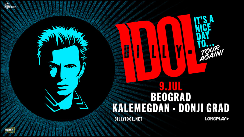 Billy Idol 2025 Regional Venue Date copy
