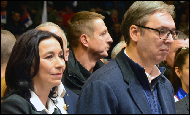 Gradonacelnica i Vucic Foto Nenad Kovacevic