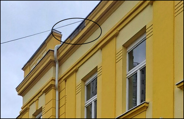 Ostecenje na OS Dusan Jerkovic Foto ZLF