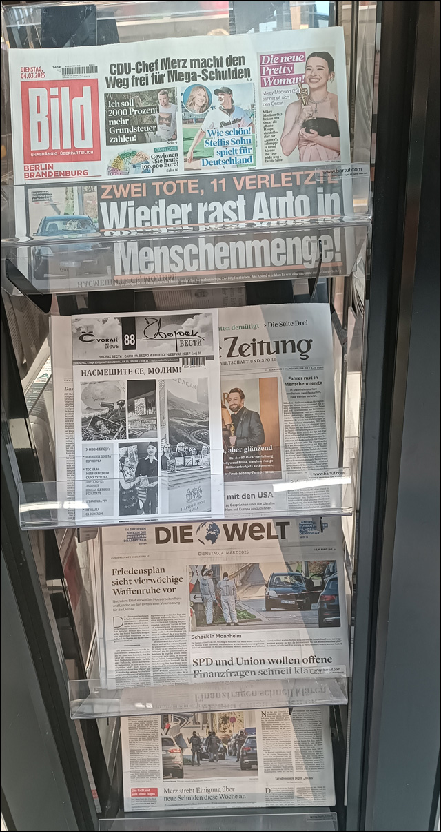 Čačak u Berlinu 3 berlin novine