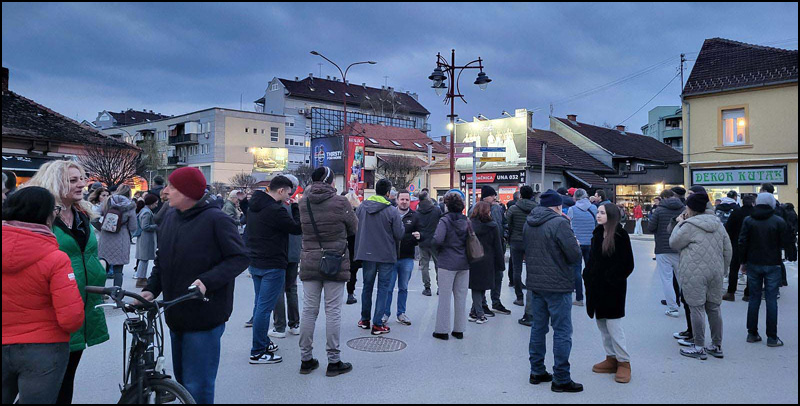 I večeras protest kod "Cara" u 19:11 1 kruzni tok 1