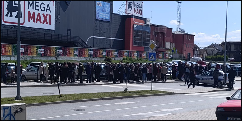 Blokada Autobuske stanice privedena kraju, Ćacijevci kreću za Beograd, Čačani za Novi Pazar 1 policija 1A