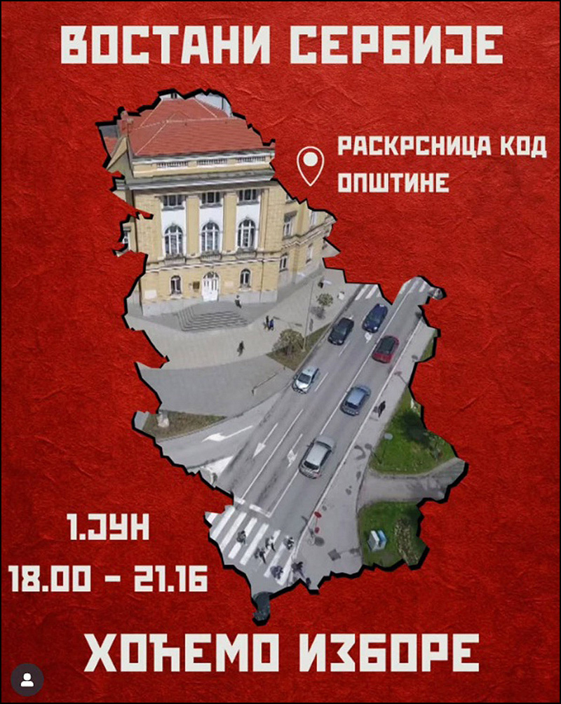 Blokada plakat