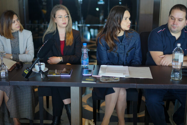 Jelena Brankovic Vise javno tuzilastvo Emilija Andrejevic Nis TV Ivana Mitrovic Osnovno javno tuzilastvo i Dusan Aleksic Filozofski fakultet u Nisu Foto Miroslav Jankovic OSCE